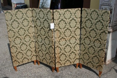 Paravento basso damascato